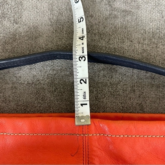 COACH Color Block Hobo Bag F24369 Vermillion Park Orange - Picture 16 of 16